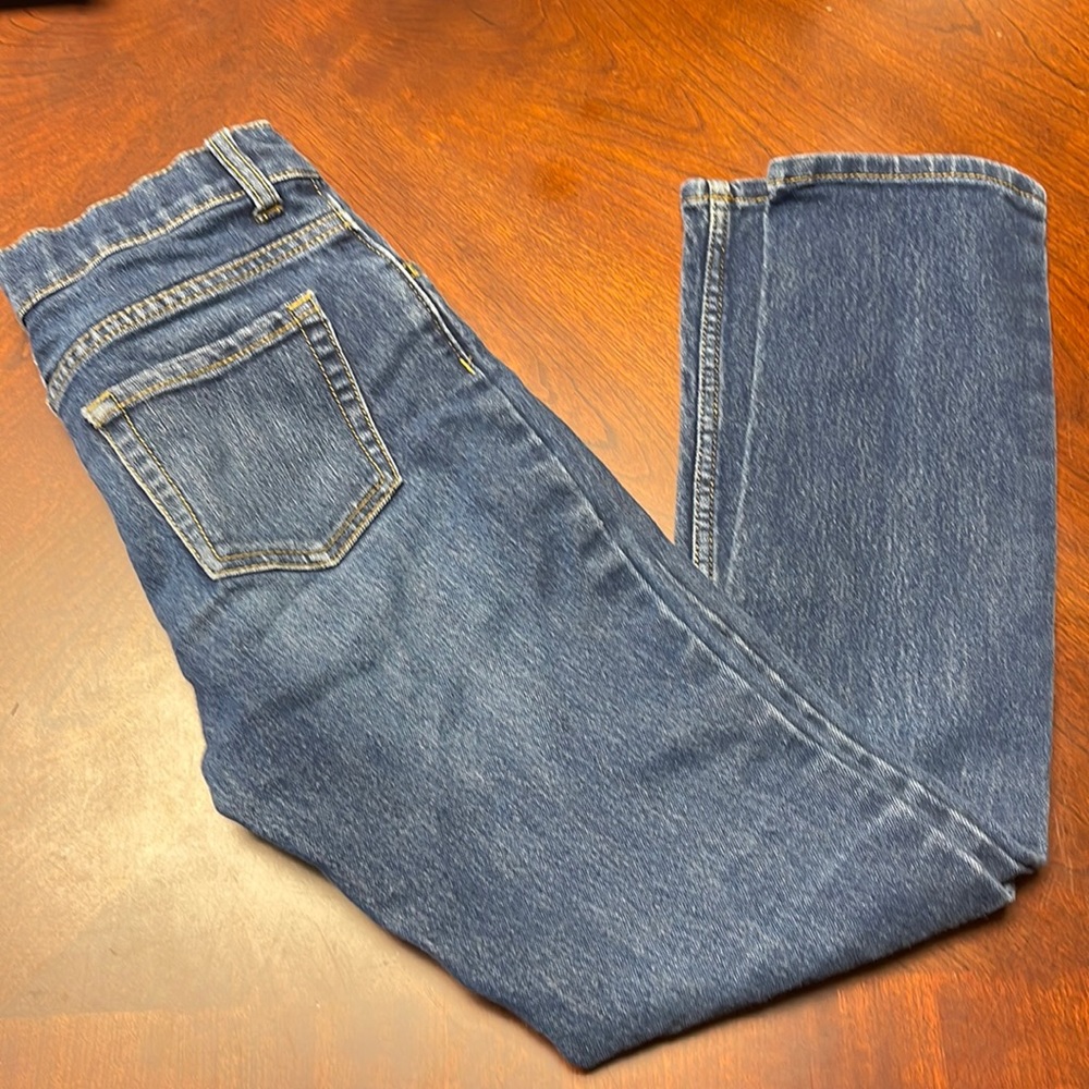 Girls size 12 skinny jeans, dark wash. No flaws. Smoke free!! - Picture 1 of 5